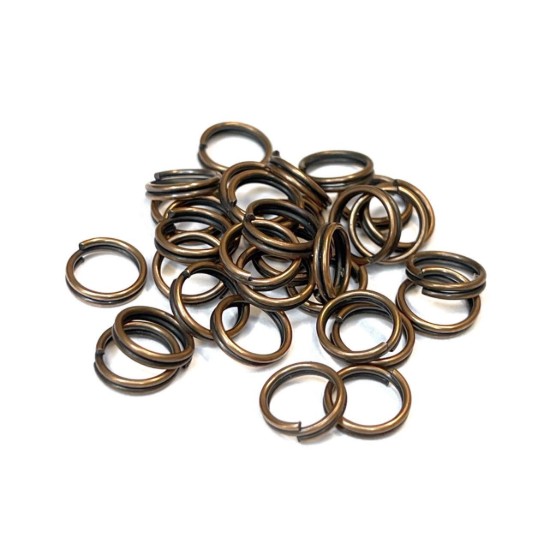 Image de Split Ring 7mm Copper x100