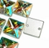 Picture of Preciosa Square 2-hol 16mm Crystal AB x1