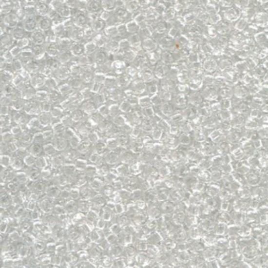Picture of Czech Seed Beads 6/0 Crystal x10g