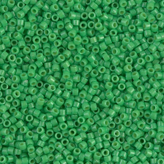 Picture of Miyuki Delica 11/0 DB2126 Duracoat Opaque Fiji Green x10g