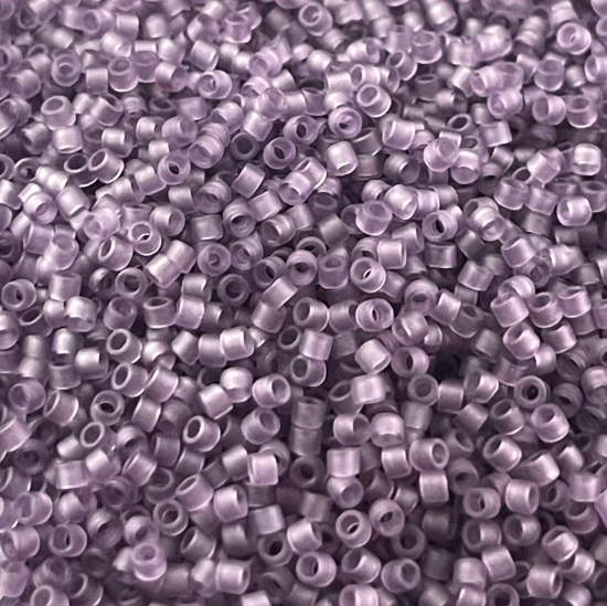 Picture of Miyuki Delica 11/0 DB1265 Mat Transparent Light Amethyst x10g
