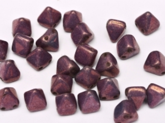 Picture of Pyramid Bead 6mm Alabaster Vega Luster x25