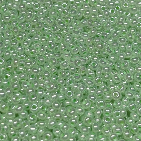 Picture of Czech Seed Beads 11/0 Green Ceylon x10g