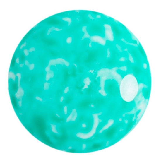 Picture of Cabochons par Puca® 25mm Milky Green Turquoise x1