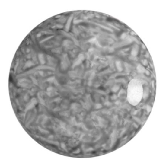 Picture of Cabochons par Puca® 25mm Milky Grey x1