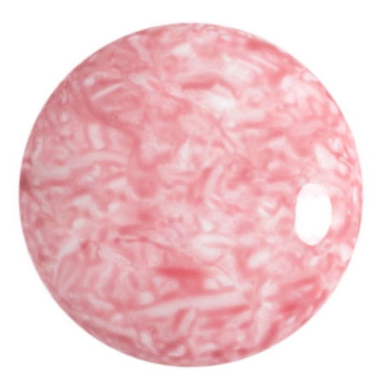 Picture of Cabochons par Puca® 25mm Milky Light Rose x1