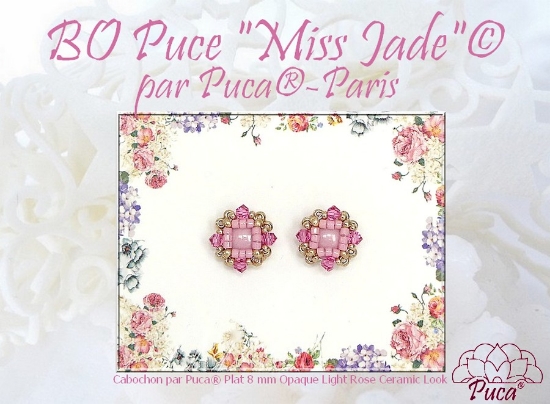 Picture of Oorbellen « Miss Jade » © par PUCA® – Instant Download or Printed Copy