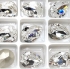Picture of Preciosa Baroque Pear Maxima 18x13mm Crystal x1