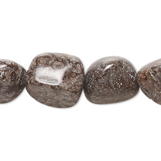 Picture of Snowflake Jasper bead small nugget x38cm