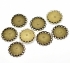 Picture of Pendant setting 20mm round Bronze x10