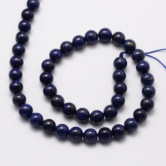 Picture of Lapis Lazuli bead 4mm round x36cm