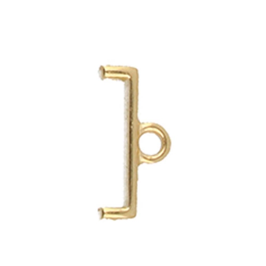 Picture of Cymbal - Topolia II Delica Bead Ending 11/0 12x6mm 24Kt Gold Plate x2