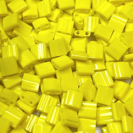 Picture of Miyuki Tila 404 Opaque Yellow x5g