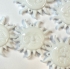 Picture of Vintage Acrylic Pendant Sun 28mm White x1