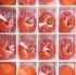 Picture of Swarovski 1122 Rivoli Round Stone 14mm Crystal Orange Glow DeLite x1