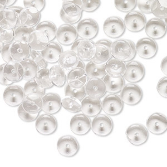 Picture of Preciosa Rondelle 6x2mm Crystal x20