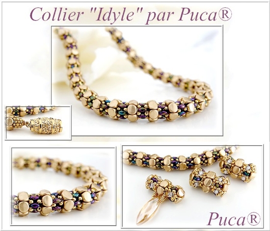 Picture of Necklace "Idyle" par Puca – Instant Download or Printed Copy 