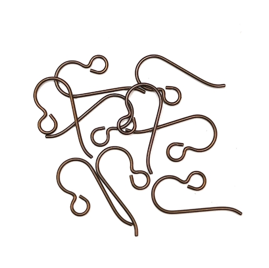 Picture of Earwire Copper Tone x10