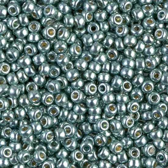 Picture of Miyuki Rocaille 11/0 4216 Duracoat Galvanized Dark Seafoam x10g