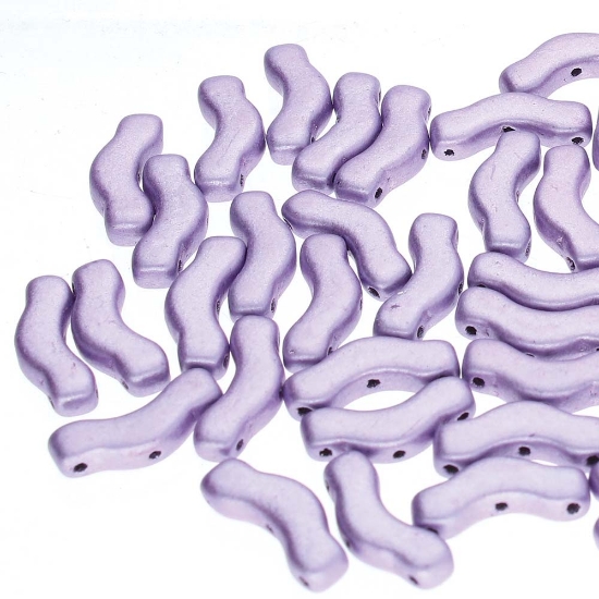 Picture of Bridge 3x12mm Jet Suede Purple x10g