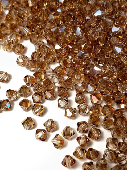 Bild von Preciosa Bead Rondell 3mm Crystal Celsian x45