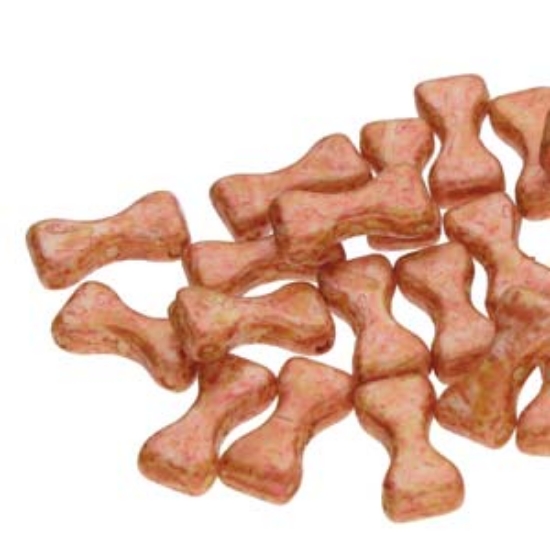 Picture of Bow Tie 3 holes 6x12mm Ginger x10g