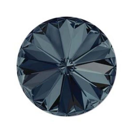Picture of Swarovski 1122 Rivoli Round Stone 10mm - SS47  Graphite x1