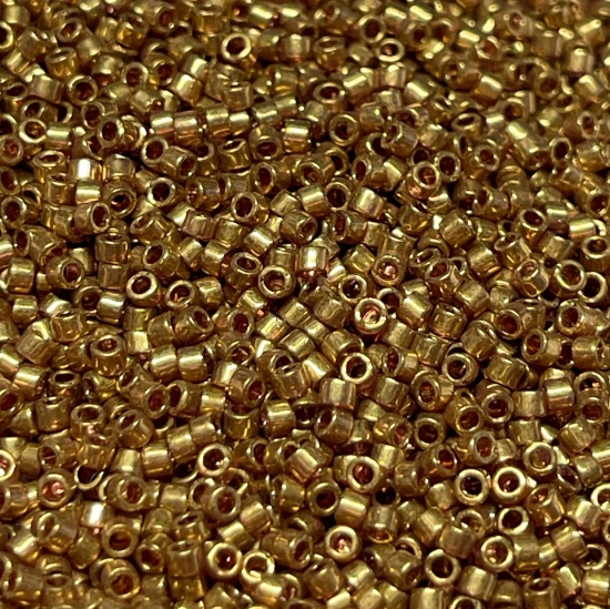 Picture of Miyuki Delica 11/0 DB115 Dark Topaz Gold Luster x10g