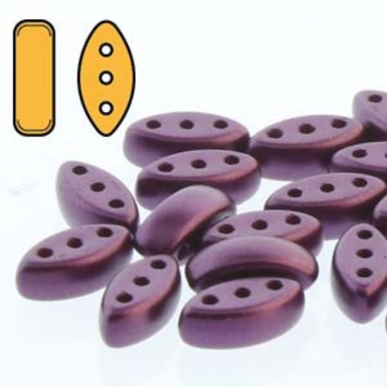 Picture of Cali Beads 3x8mm Pastel Bordeaux x30 