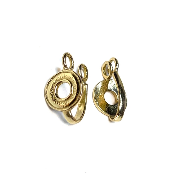 Picture of JBB Donut Bail 11mm Ring Gold Tone x1
