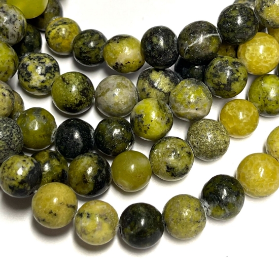 Picture of Yellow Turquoise Jasper 8mm round x38cm