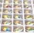 Picture of Embroidery Crystals 3223 Navette Sew-on flat 2-hole 12x6mm Crystal AB x1