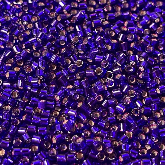 Picture of Miyuki Delica 10/0 DBM610 Silver Lined Violet  x10g