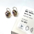 Picture of Premium Ear Wire Kidney 4120 18x13mm 24kt Gold Plate x2