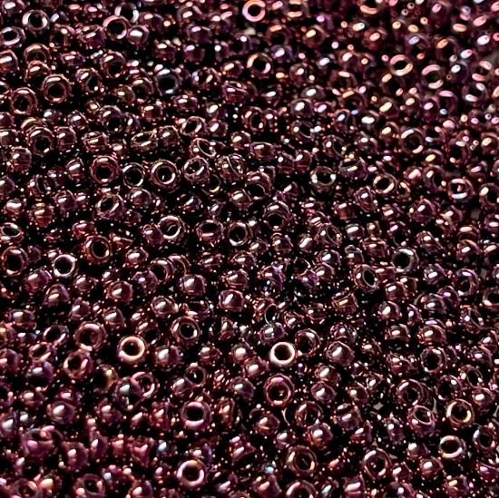 Picture of Miyuki Rocaille 15/0 460 Metallic Raspberry x10g