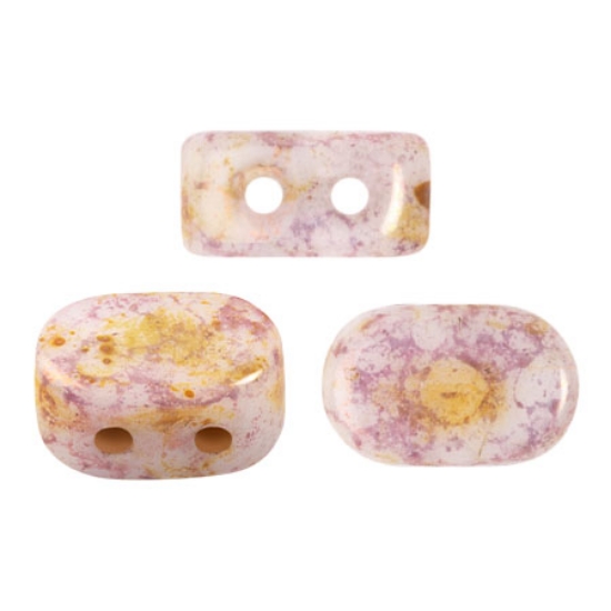 Picture of Lipsi® Par Puca® 7x4mm Opaque Mix Rose Gold Ceramic Look x10g