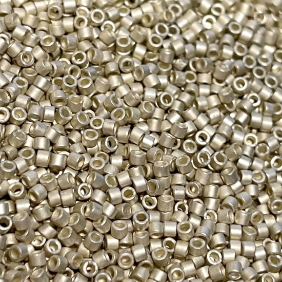 Picture of Miyuki Delica 11/0 DB1151 Galvanized Semi-Mat Silver x5g