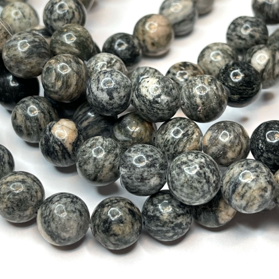 Picture of Spiderweb Jasper 10mm round x38cm