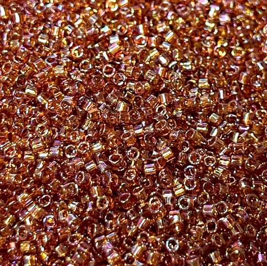 Picture of Miyuki Delica 11/0 DB170 Transparent Topaz AB x10g 
