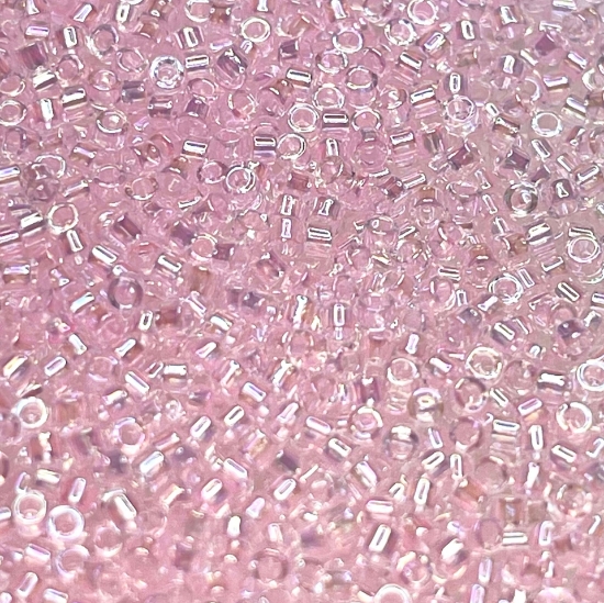 Picture of Miyuki Delica 11/0 DB71 Lined Pink AB x10g