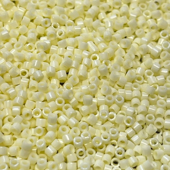 Picture of Miyuki Delica 11/0 DB1491 Opaque Pale Yellow x10g