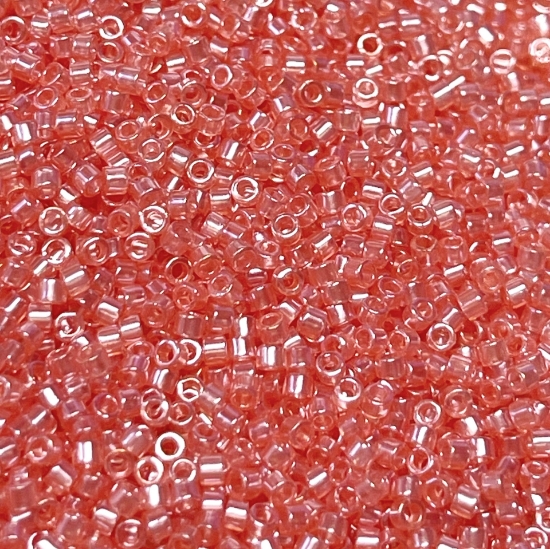 Picture of Miyuki Delica 11/0 DB1481 Transparent Salmon Luster x10g