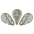 Picture of Amos® by Puca® 5x8mm Halo Green Aqua x10g