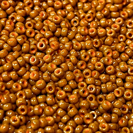 Picture of Miyuki Rocaille 15/0 4459 Duracoat Opaque Sienna x10g