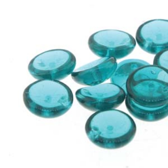 Picture of Piggy Beads 4x8mm Green Zircon x50