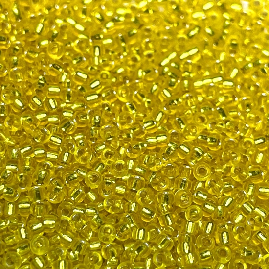Picture of Miyuki Rocaille 11/0 6 Silver Lined Yellow x10g