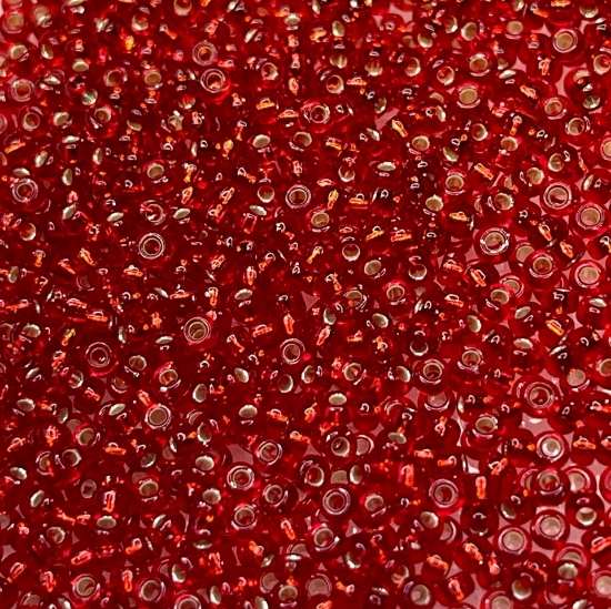 Picture of Miyuki Rocaille 11/0 11 Silver Lined Ruby x10g