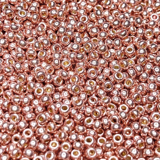 Picture of Miyuki Rocaille 11/0 5103 Duracoat Galvanized Bright Copper x10g