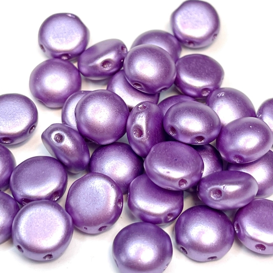 Picture of Candy Beads 8mm Pastel Lilla x10