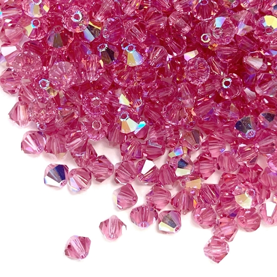 Picture of Preciosa Bead Rondell 5mm Rose AB x24